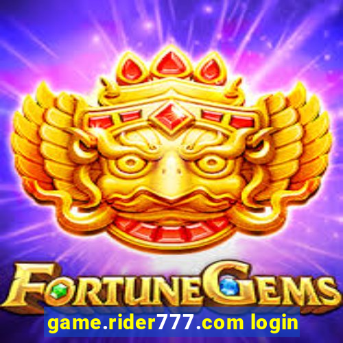 game.rider777.com login